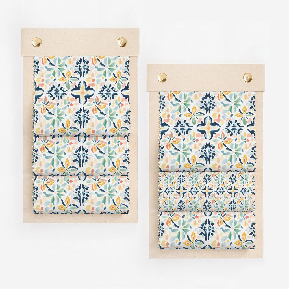 Colorful Abstract Floral Pattern Swatch Designer Product Type