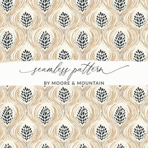 Elegant Leaf Pattern by Moore & Mountain product