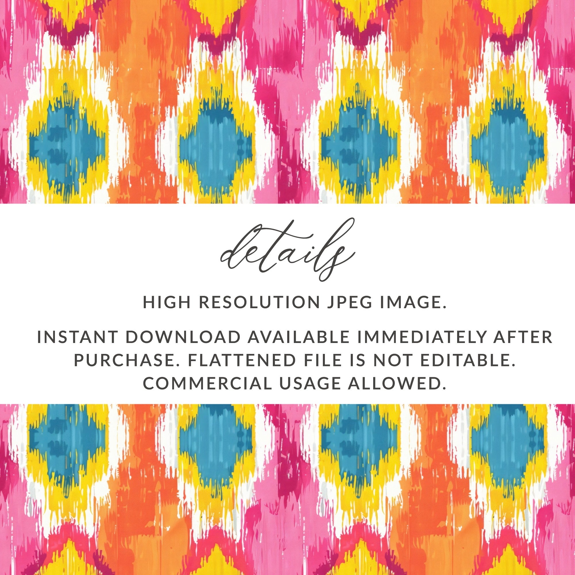 Colorful Geometric Digital Background Instant Download