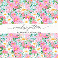 Colorful Floral Seamless Pattern by Moore & Mountain