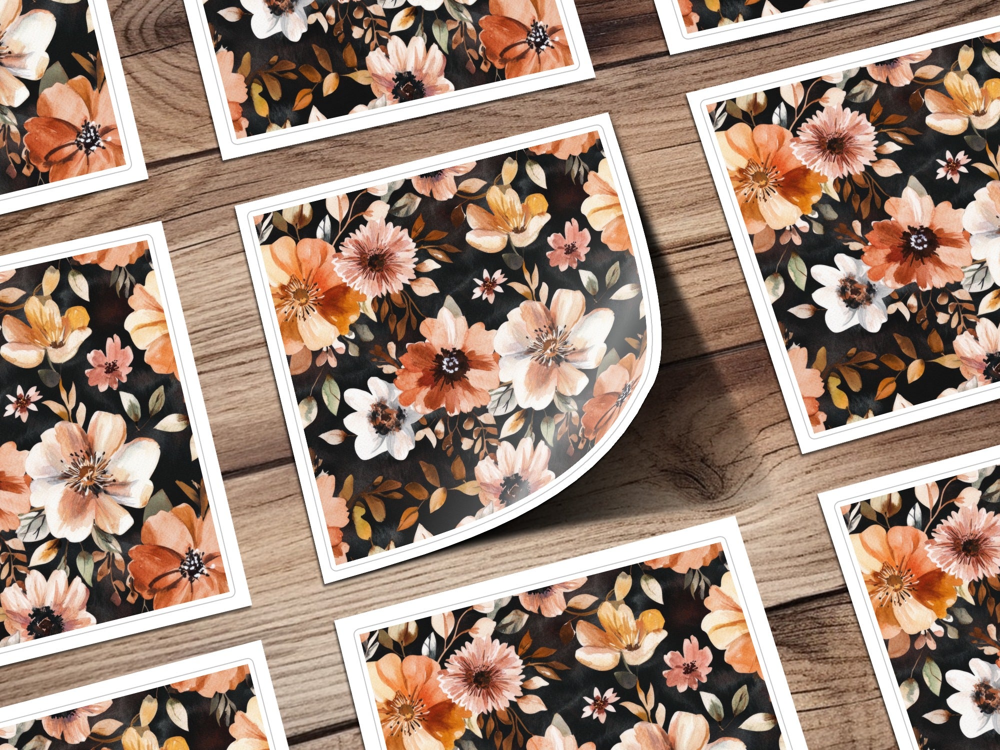 Colorful Blossoming Flower Art Print for Any Decor