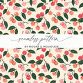 Cherry Seamless Pattern by Moore & Mountain Design