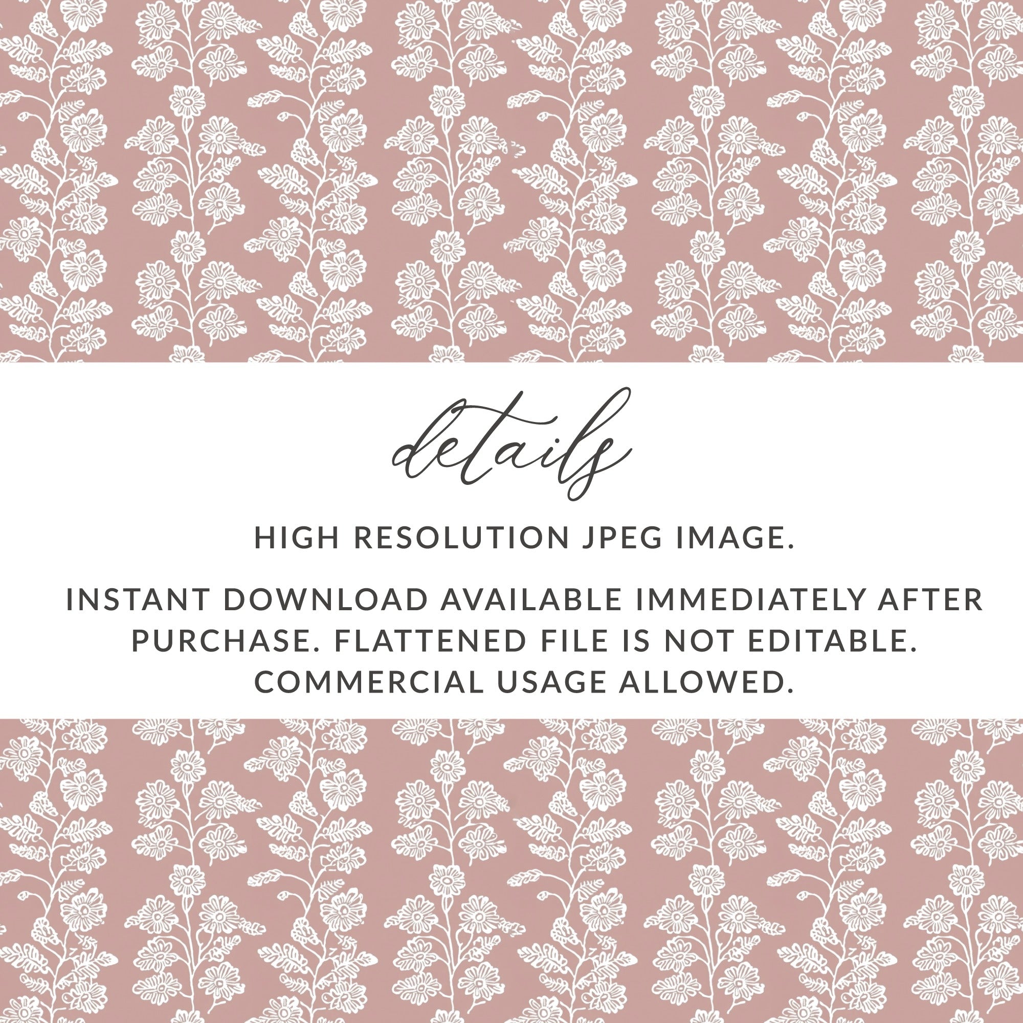 High Resolution JPEG Image Instant Download