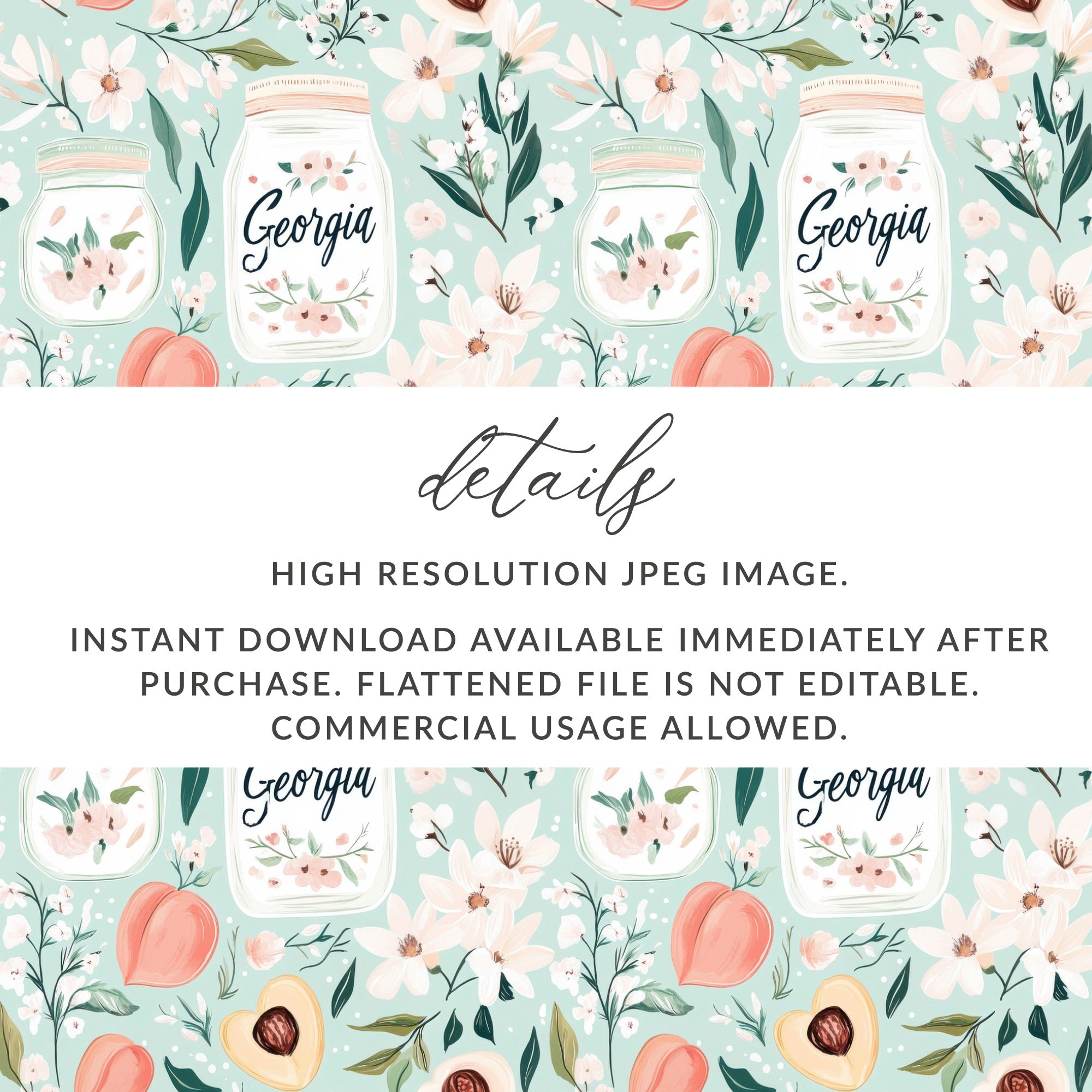 Georgia High Resolution JPEG Image Instant Download