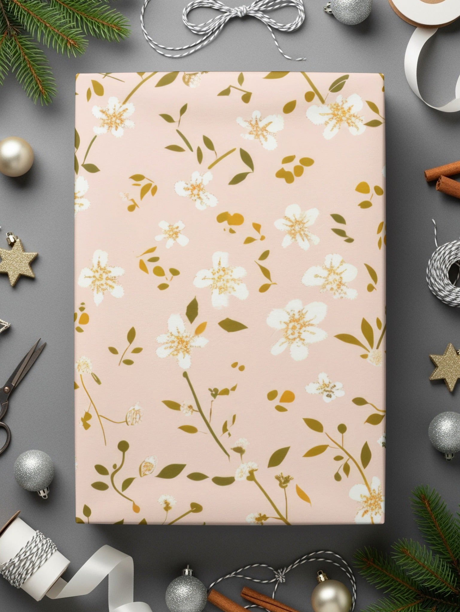 Elegant Floral Design Wrapping Paper for All Occasions