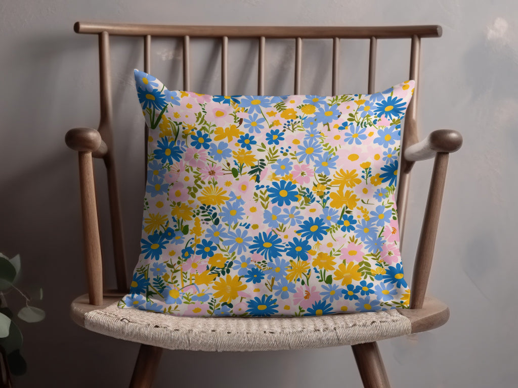 Colorful Floral Pattern Decorative Pillow product