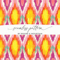 Colorful Tribal Seamless Pattern By Moore & Mountain