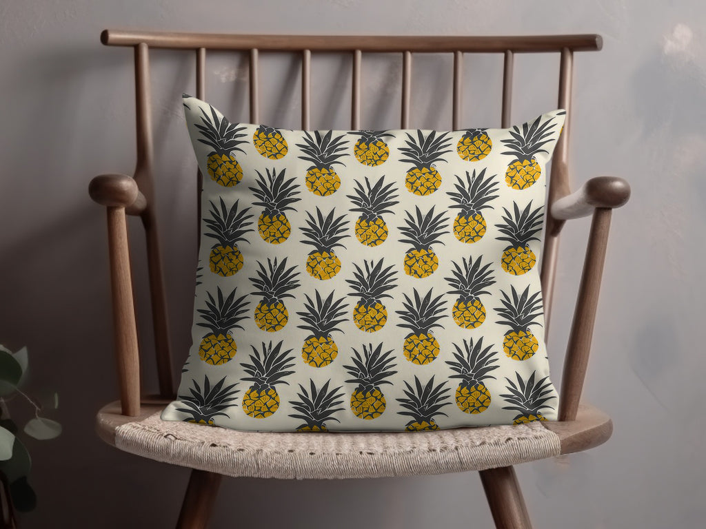 Pineapple Pattern Decorative Cushion for Home Decor