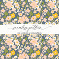 Beautiful Floral Seamless Pattern by Moore & Mountain