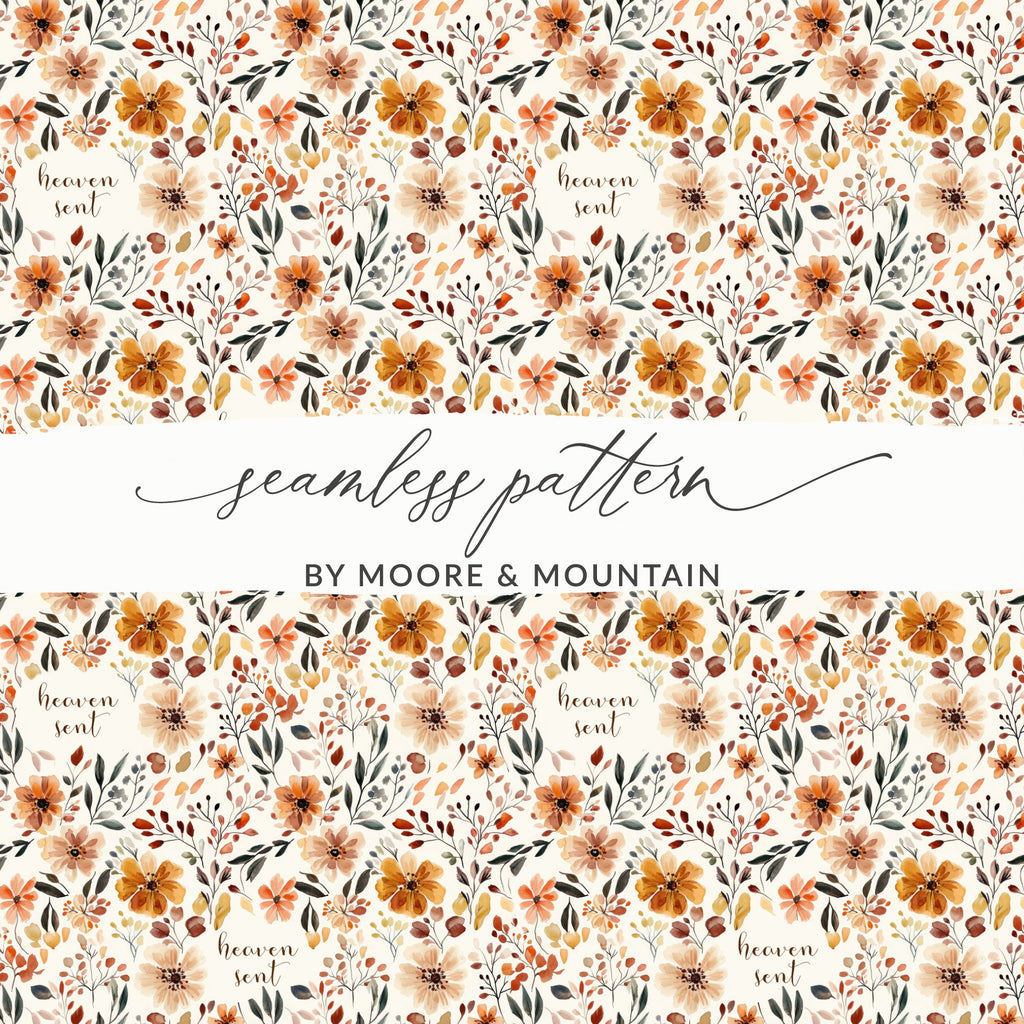 Floral Heaven Sent Pattern by Moore & Mountain Design