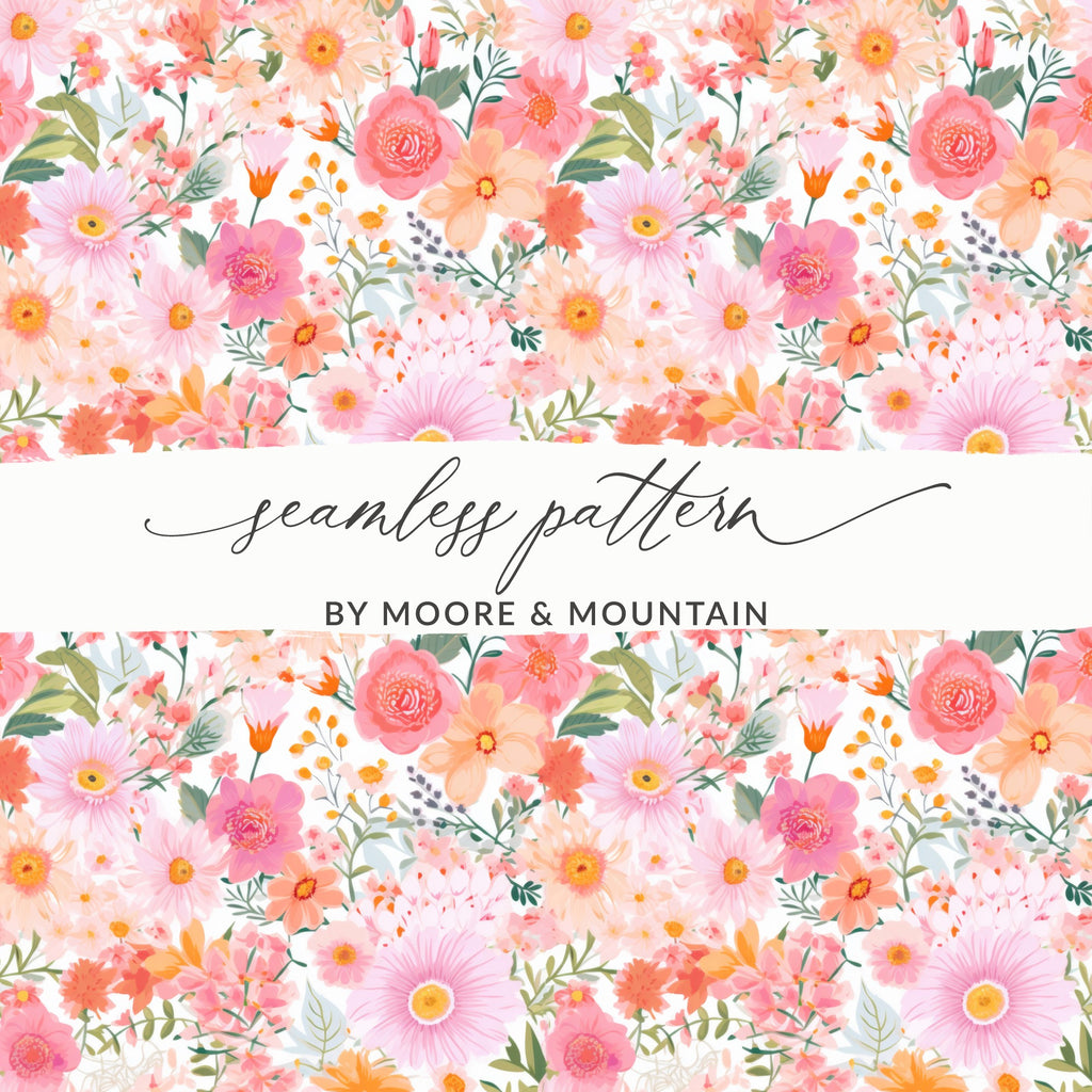 Beautiful Colorful Floral Seamless Pattern product