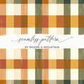 Vibrant Plaid Seamless Pattern by Moore and Mountain