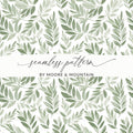 Seamless Leaf Pattern by Moore & Mountain Design