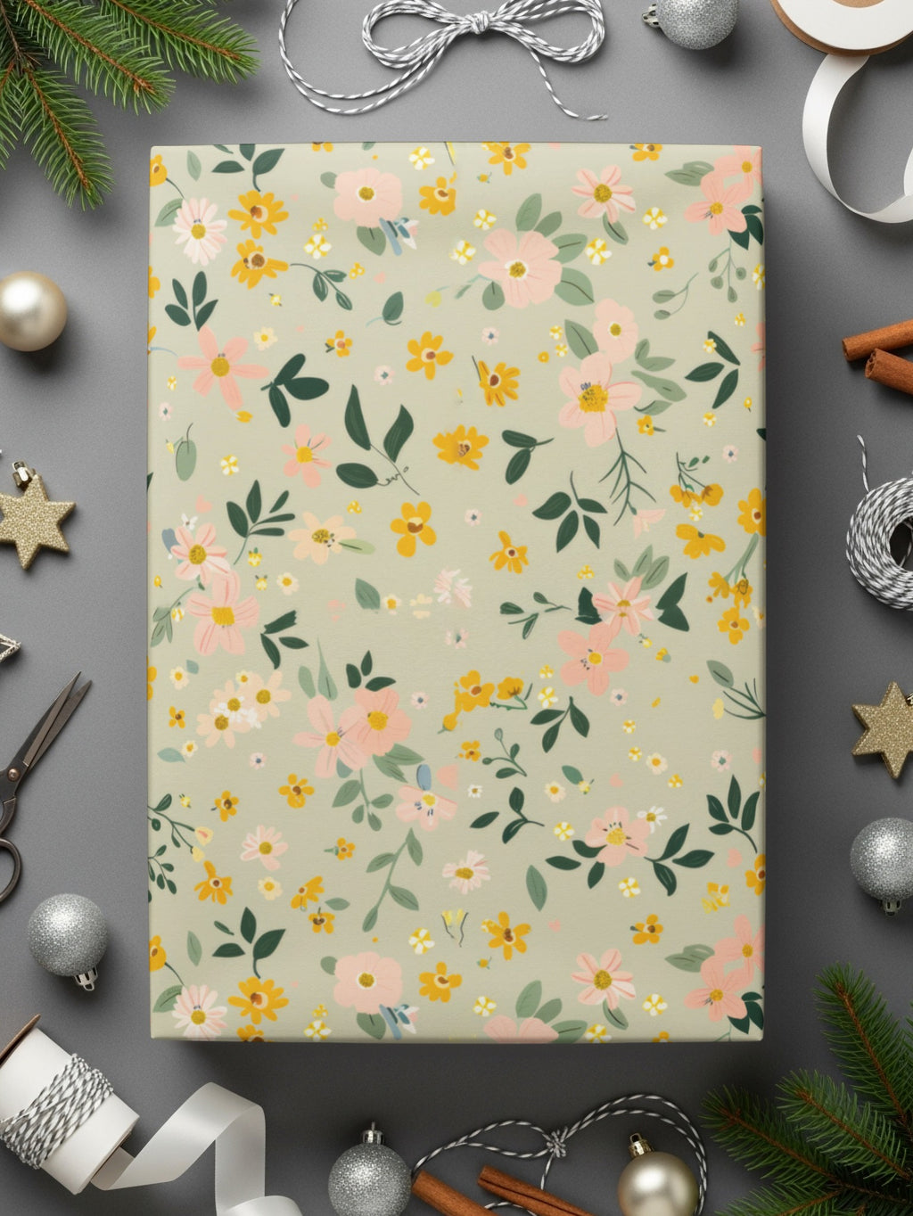 Floral Design Gift Wrapping Paper for All Occasions