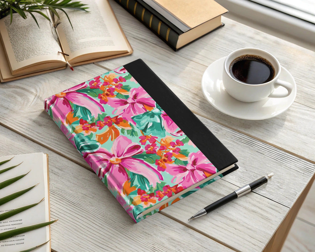 Colorful Bows And Flowers Abstract Pattern for Gift Paper - Moore and Mountain