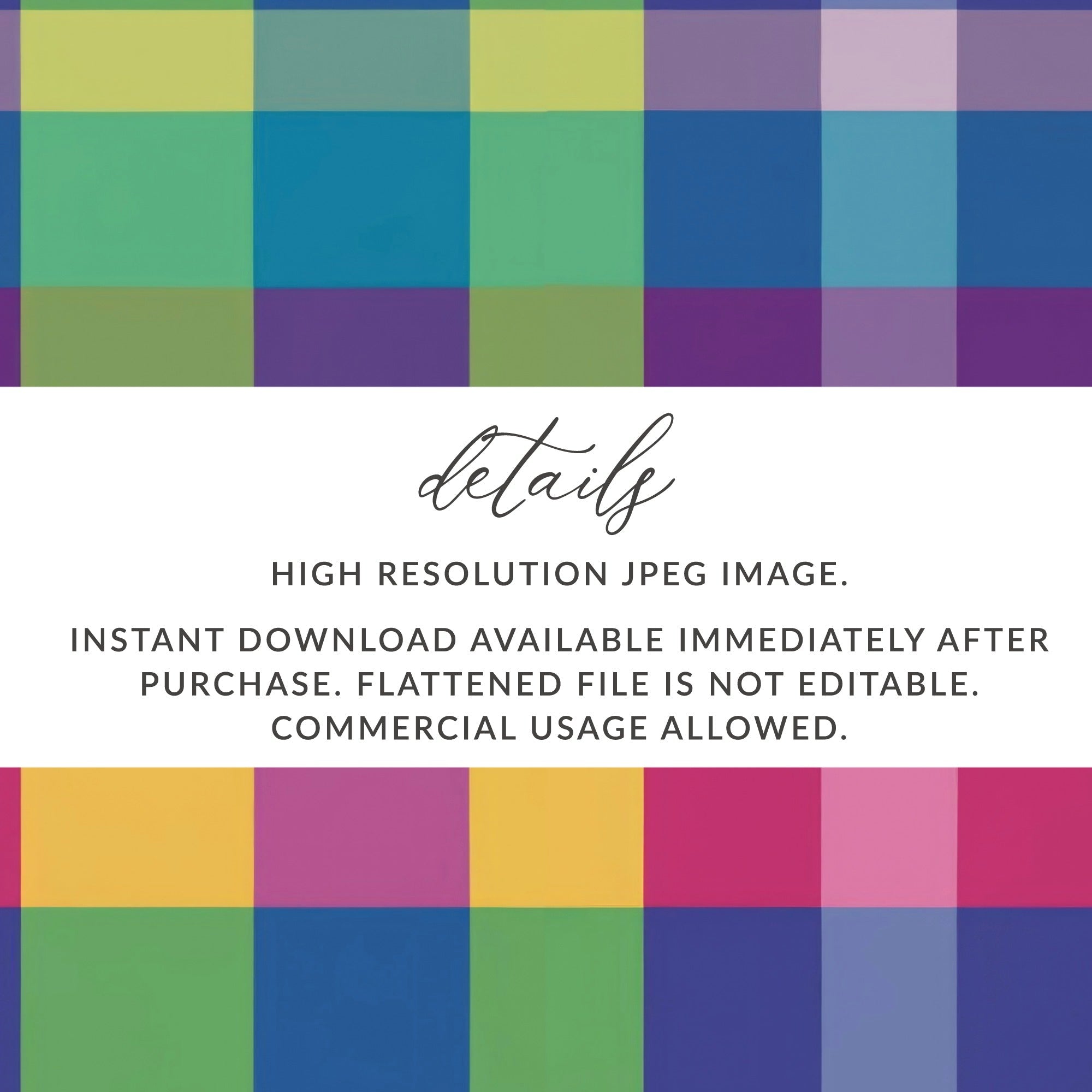 Colorful Plaid Digital Paper, Seamless Tartan Pattern, Digital Background, Fabric Texture, Scrapbook Paper Pack, Commercial Use - Moore and Mountain