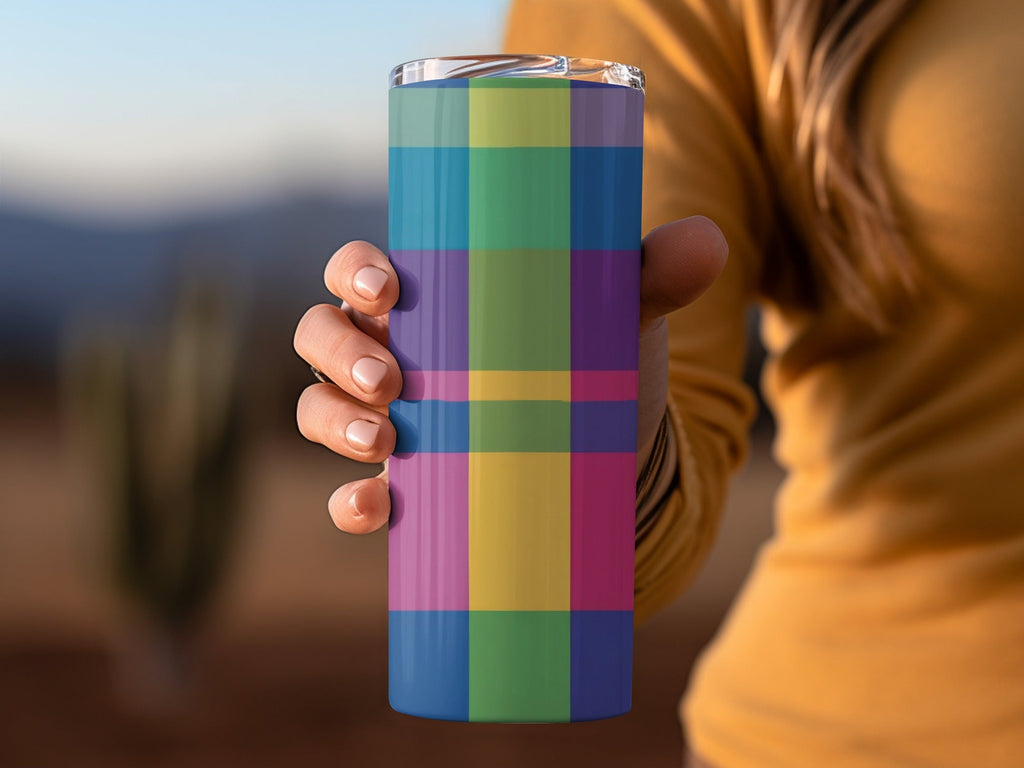 Colorful Plaid Digital Paper, Seamless Tartan Pattern, Digital Background, Fabric Texture, Scrapbook Paper Pack, Commercial Use - Moore and Mountain