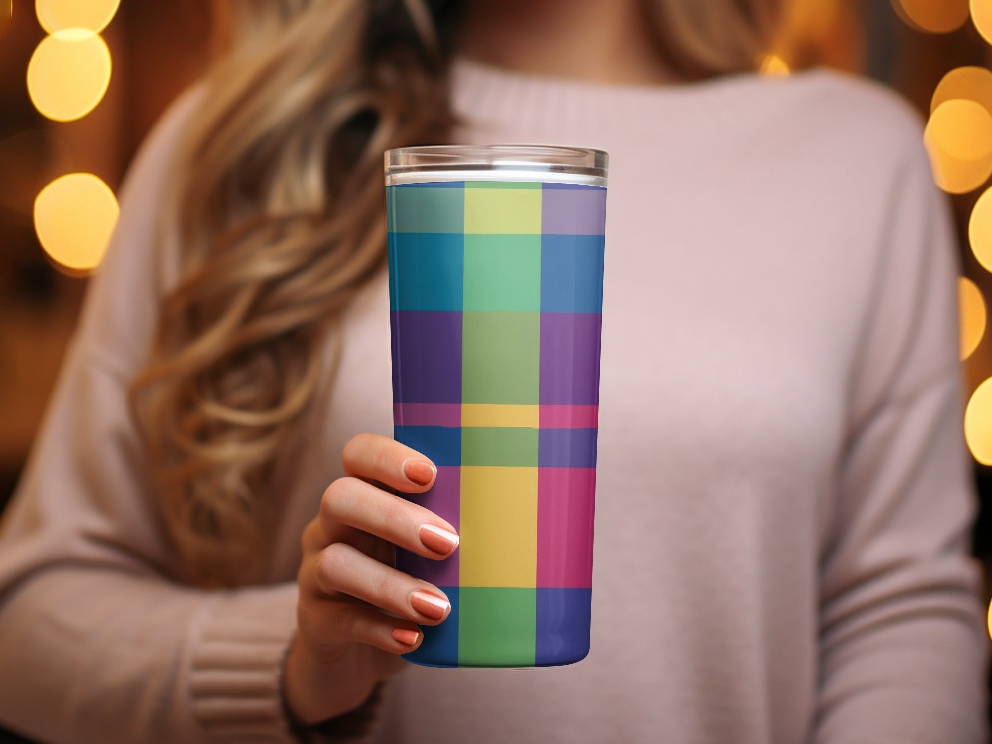 Colorful Plaid Digital Paper, Seamless Tartan Pattern, Digital Background, Fabric Texture, Scrapbook Paper Pack, Commercial Use - Moore and Mountain