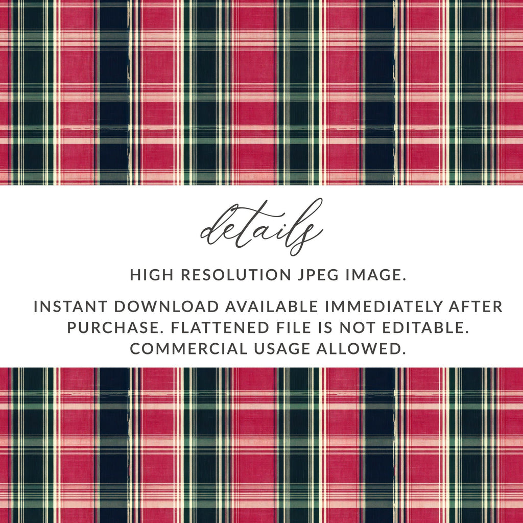 Colorful Plaid Digital Texture Graphic for Backgrounds Digital - Moore and Mountain