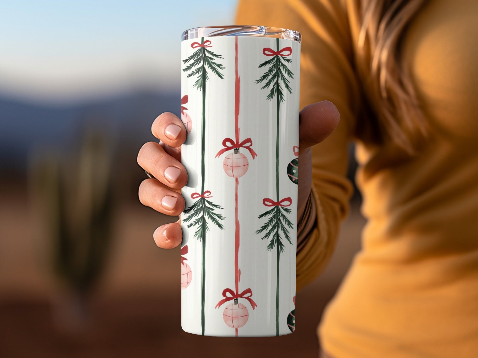 Coquette Christmas Festive Holiday Seamless Pattern Digital Download - Christmas Decoration Design - Moore and Mountain