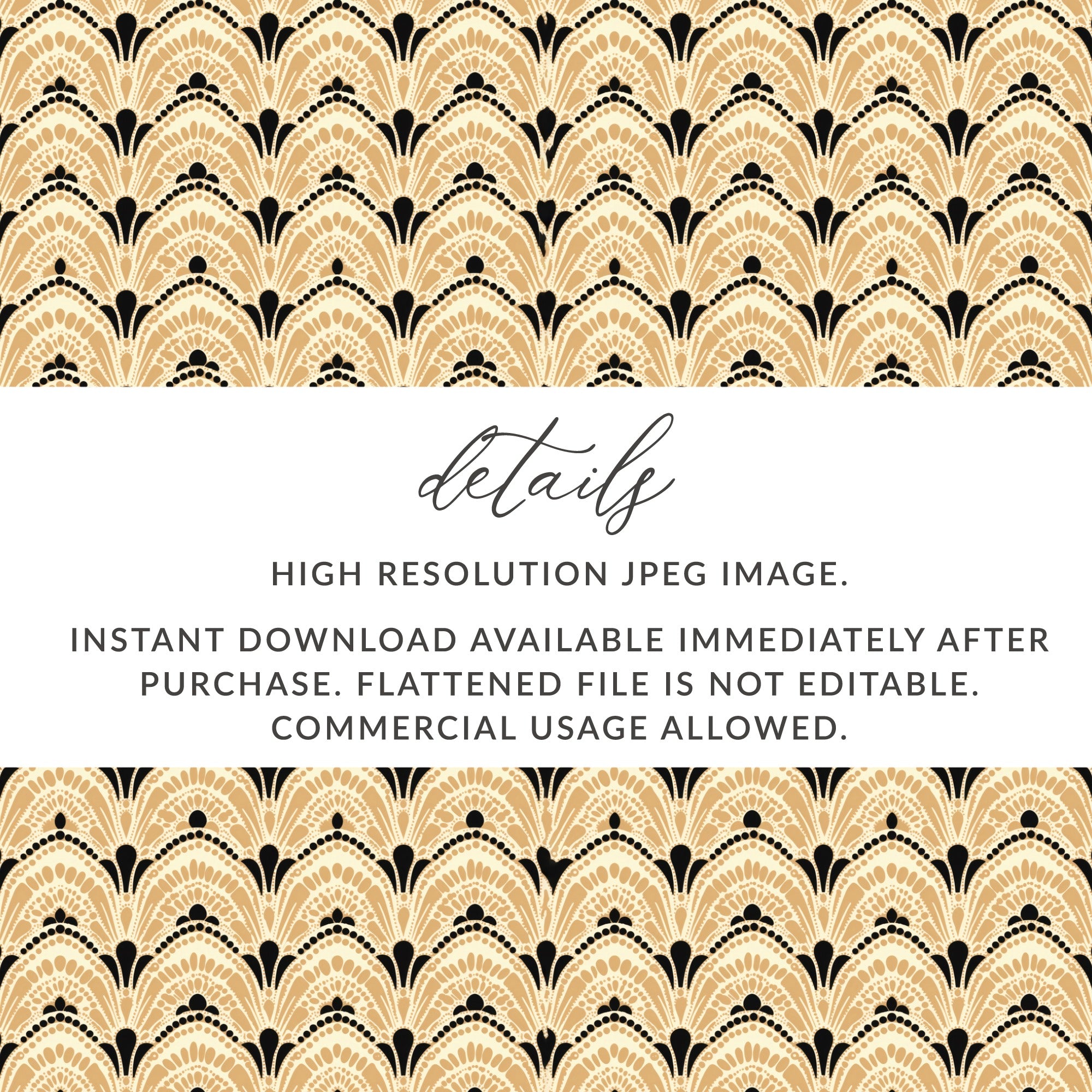 Art Deco Inspired High Resolution JPEG Image Download