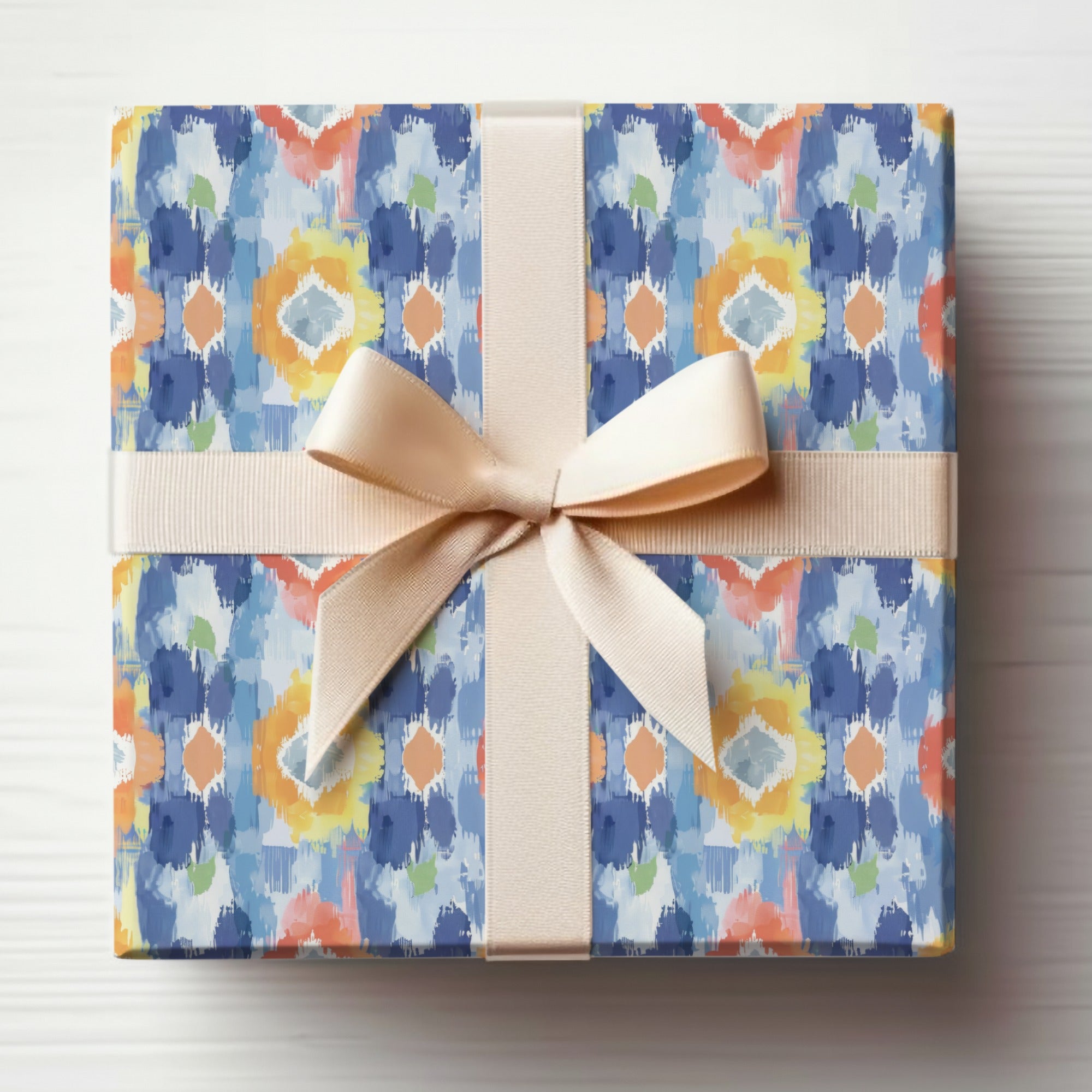 Colorful Abstract Pattern Gift Wrapping Paper