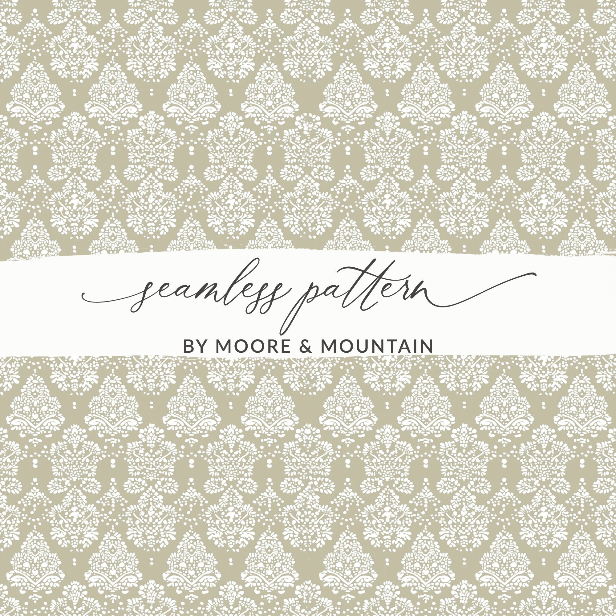 Elegant Cream and White Seamless Pattern Design