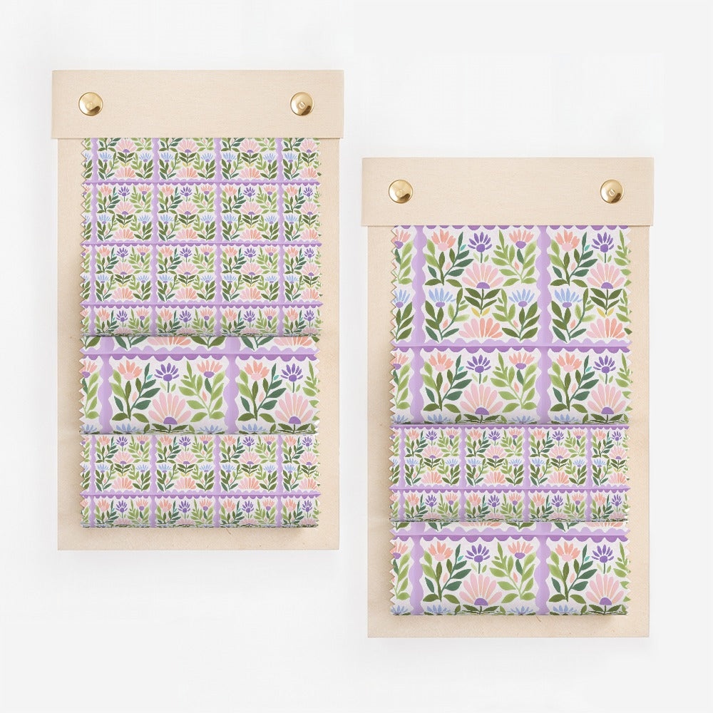 Vibrant Flower Pattern Decorative Panel Roll product