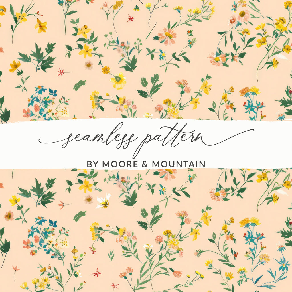 Seamless Pattern by Moore And Mountain digital pattern