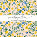 Floral Seamless Pattern by Moore & Mountain product