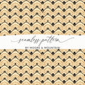 Elegant Art Deco Seamless Pattern Design by Moore and Mountain