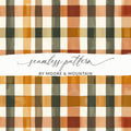 Plaid Seamless Pattern by Moore & Mountain Design Print