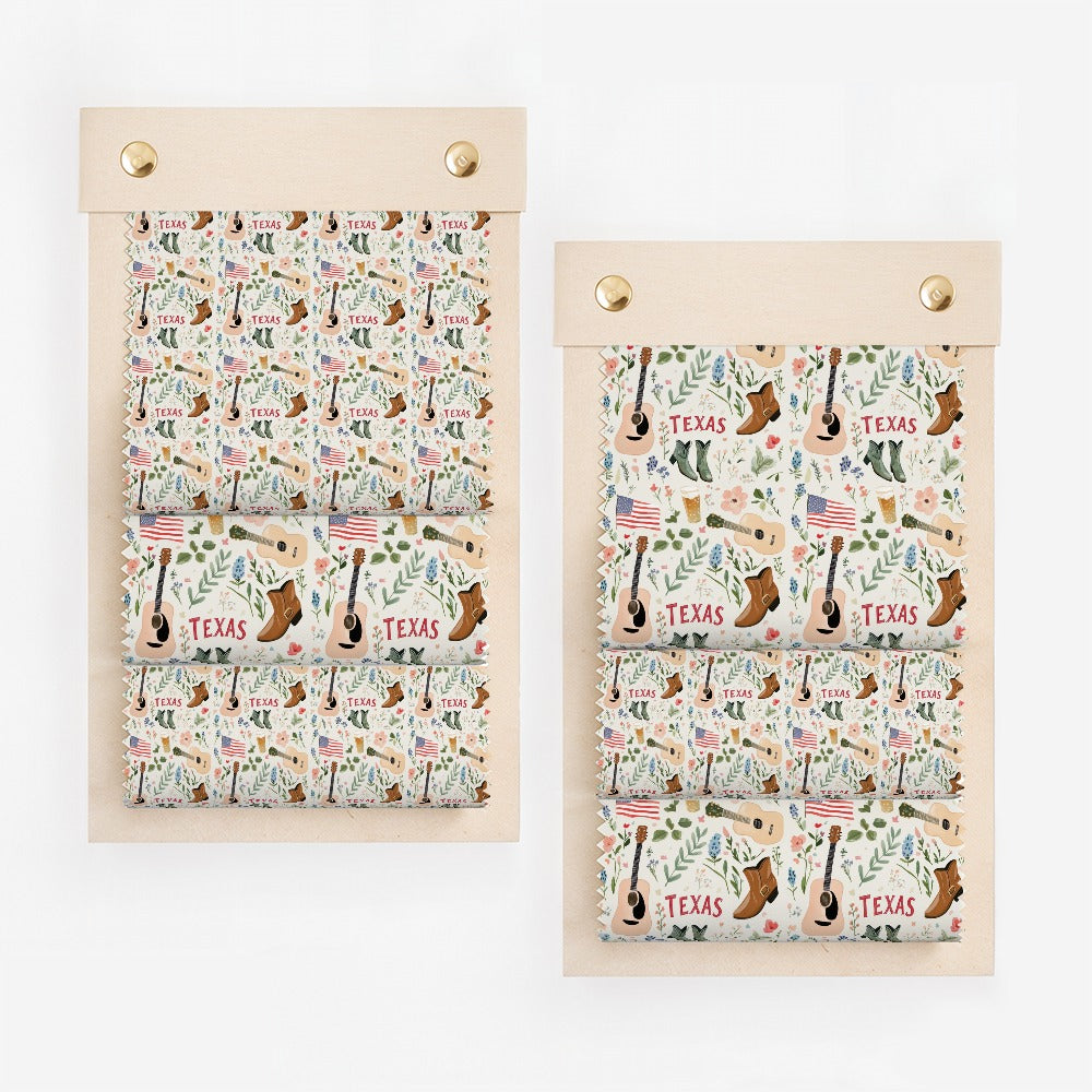 Texas Themed Pattern Swatch Display Product