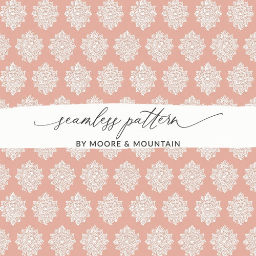Elegant Floral Seamless Pattern by Moore & Mountain