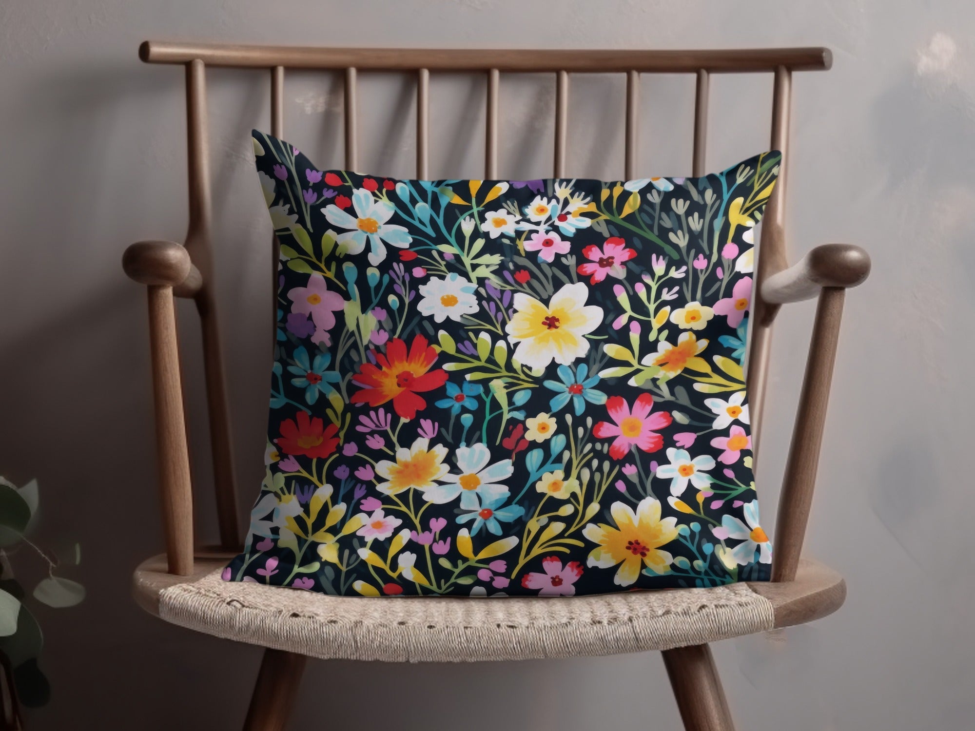 Dark Ditsy Floral Seamless Background - Moore and Mountain