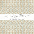 Seamless Pattern by Moore and Mountain decorative print