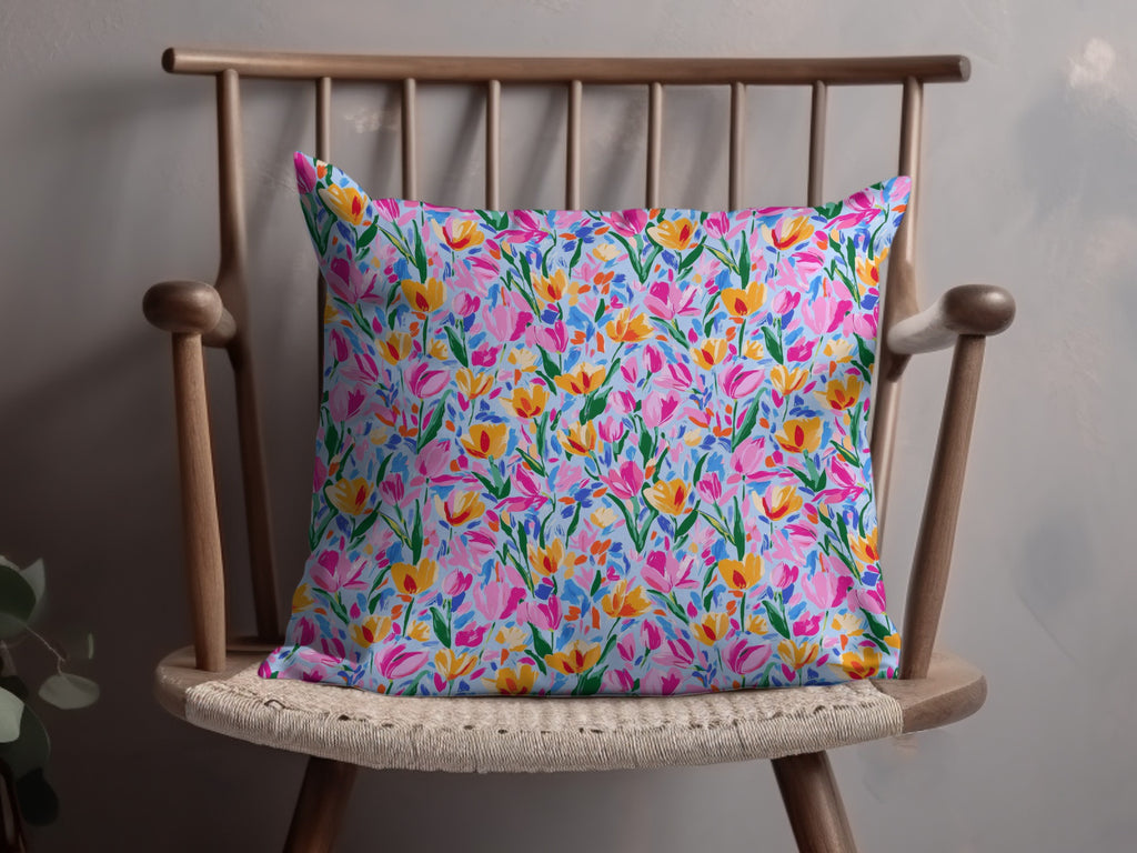 Colorful Floral Pattern Decorative Pillow product