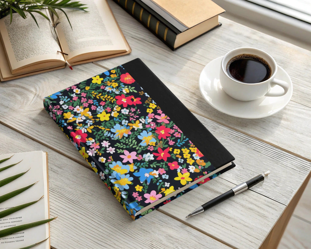 Ditsy Floral Seamless Pattern Colorful Flower Design, Fabric Print, Scrapbook Paper, Digital Download - Moore and Mountain