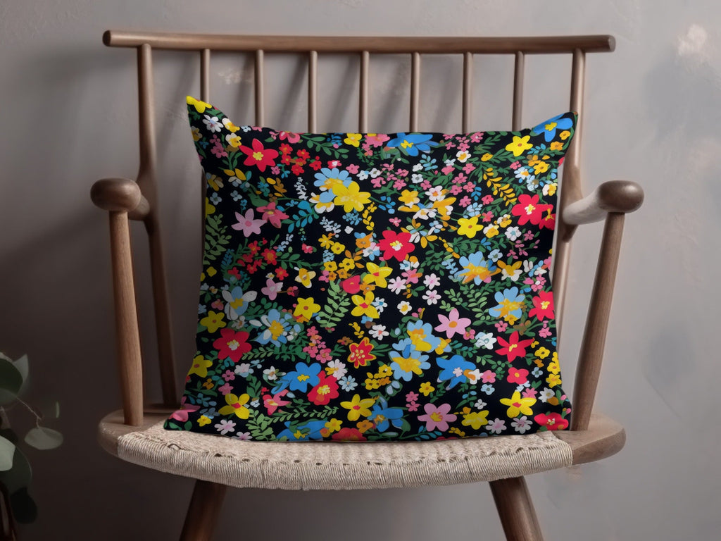 Ditsy Floral Seamless Pattern Colorful Flower Design, Fabric Print, Scrapbook Paper, Digital Download - Moore and Mountain