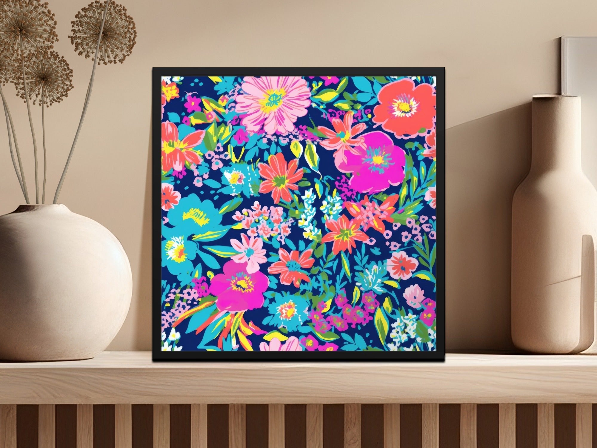 Ditsy Floral Seamless Pattern Colorful Flower Design, Fabric Print, Scrapbook Paper, Digital DownloadFloral Digital Paper, Seamless Flower Pattern, Repeating Floral Design, Bright Floral Pattern, Commercial Use, Floral Digital File - Moore and Mountain