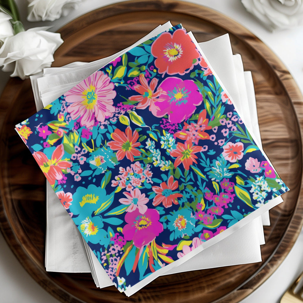 Ditsy Floral Seamless Pattern Colorful Flower Design, Fabric Print, Scrapbook Paper, Digital DownloadFloral Digital Paper, Seamless Flower Pattern, Repeating Floral Design, Bright Floral Pattern, Commercial Use, Floral Digital File - Moore and Mountain