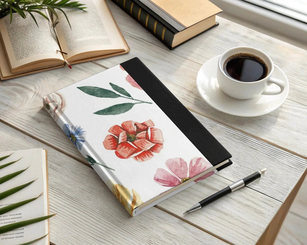 Ditsy Floral Watercolor Flower Digital Paper, Floral Seamless Pattern JPEG, Botanical Print Fabric Design, Flower Background, Commercial Use, Digital - Moore and Mountain