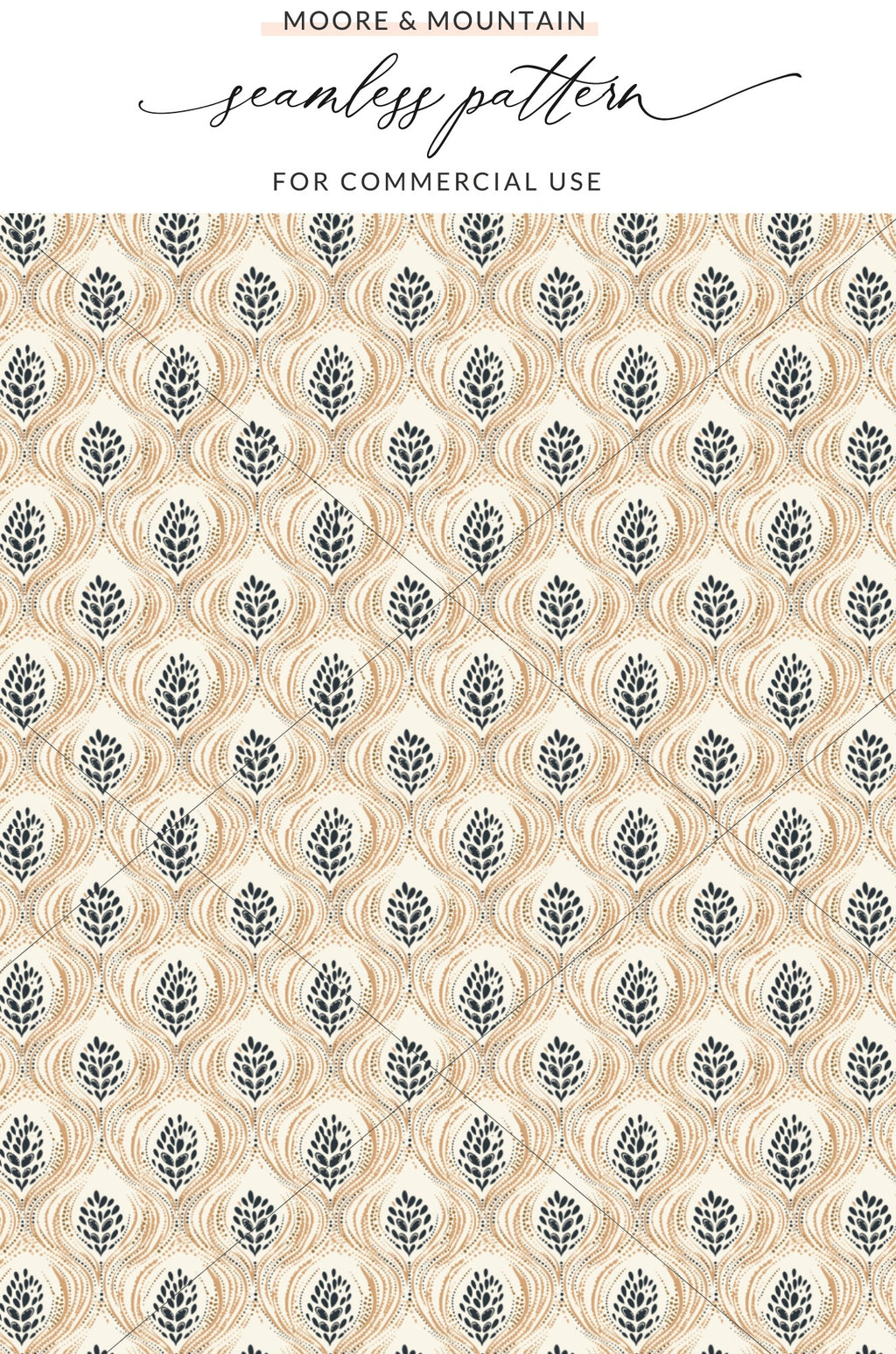 Elegant Seamless Pattern for Commercial Use Design