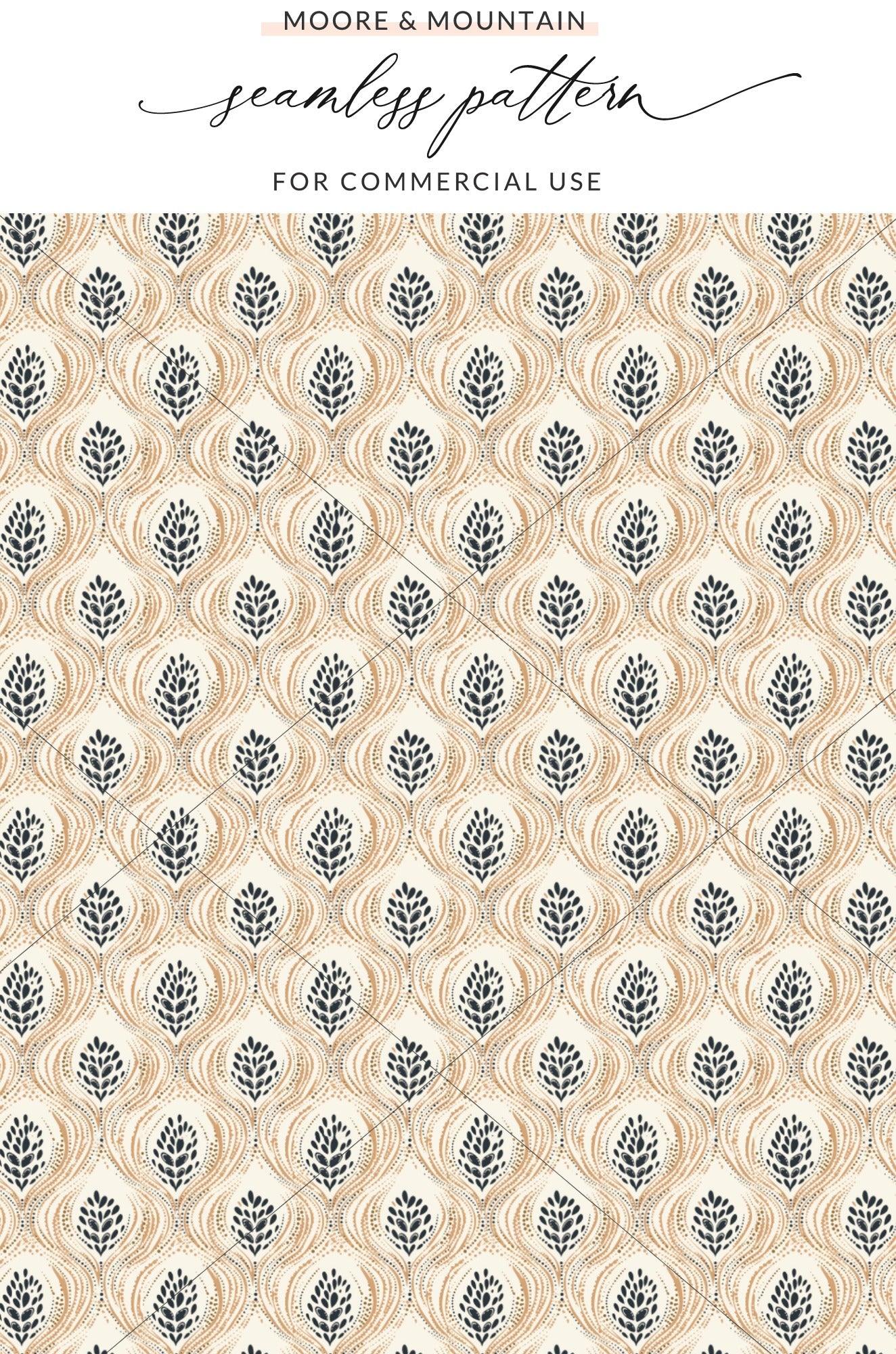 Elegant Seamless Pattern for Commercial Use Design