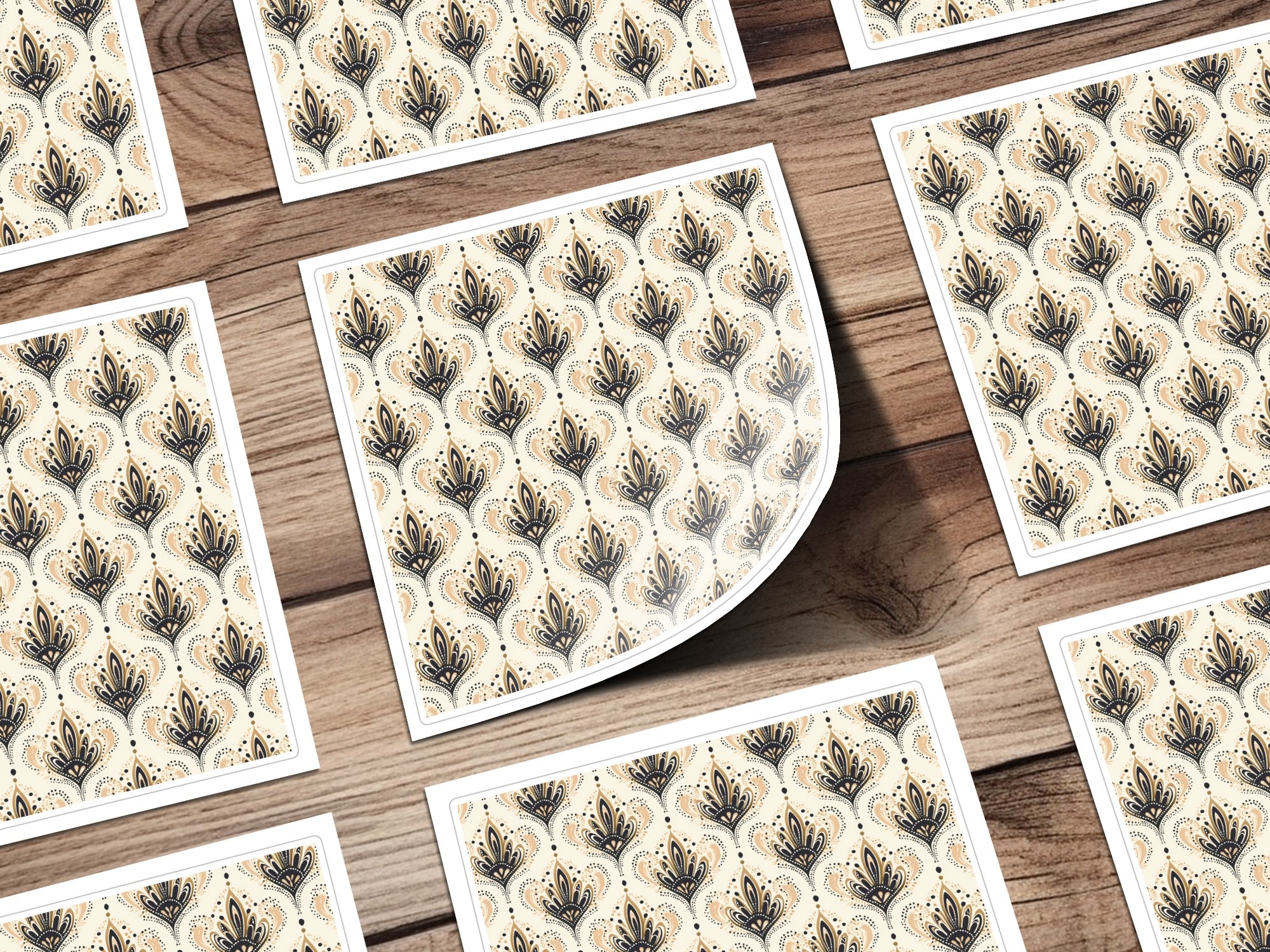 Elegant Vintage Pattern Design Decorative Paper Product