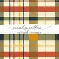 Autumn Inspired Plaid Seamless Pattern for Crafts and Decor