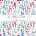 Floral Seamless Pattern by Moore & Mountain product