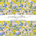 Beautiful Floral Seamless Pattern by Moore & Mountain