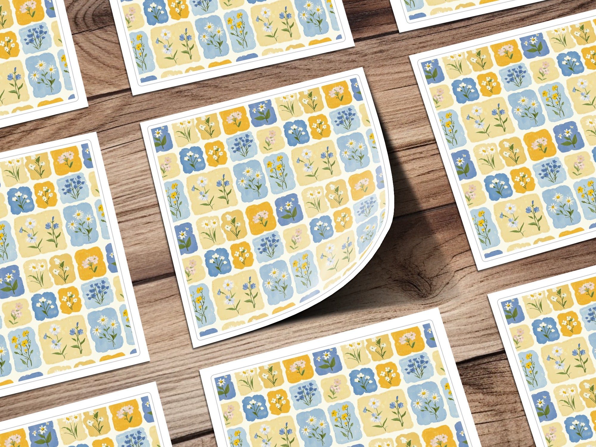 Blue Yellow Daisy Floral Square Grid Vintage Product Type
Floral Pattern
Daisy Print
Blue Flowers
Yellow Flowers
Square Design
Botanical Art
Vintage Style
Spring Theme
Whimsical Design
Cottagecore
Aesthetic Print
Flower Grid
Pastel Colors
Cream Background
Nature Inspired
Decorative Pattern
Retro Floral
Small Flowers
Repeating Pattern
Abstract Floral