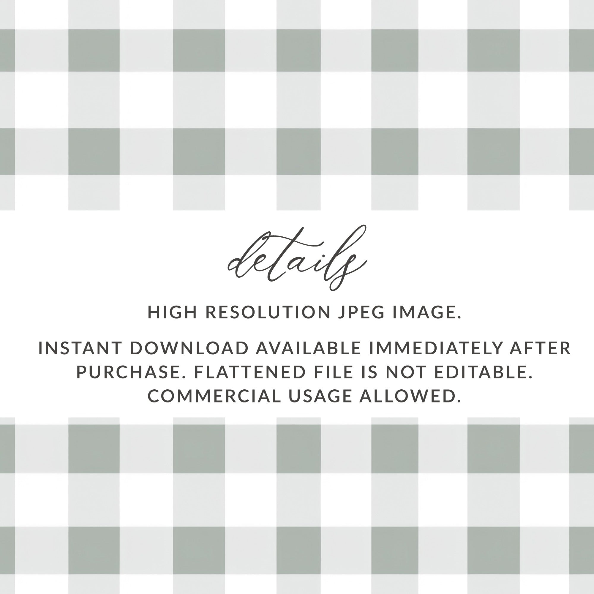 High Resolution JPEG Image Gingham Checkered Background